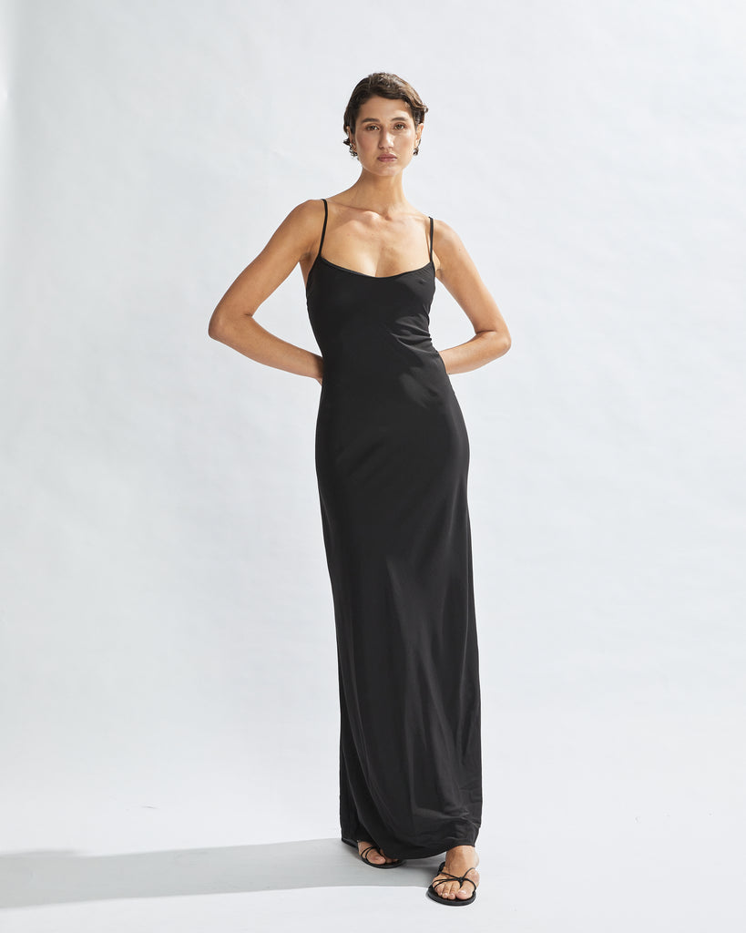 Alias Cami Dress Black One Mile The Label Alias Cami Dress Black One Mile The Label