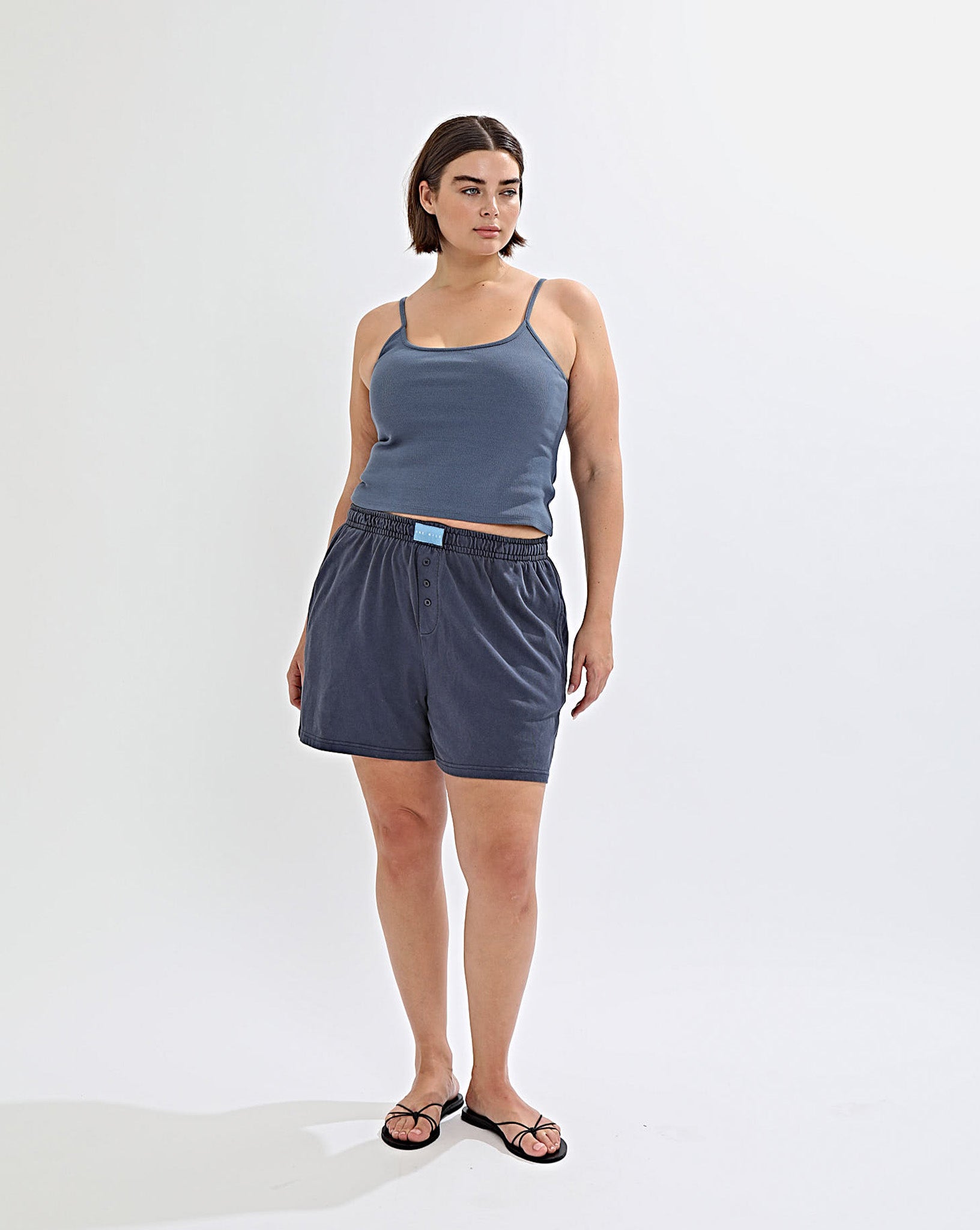 Oli Tank Grey Blue