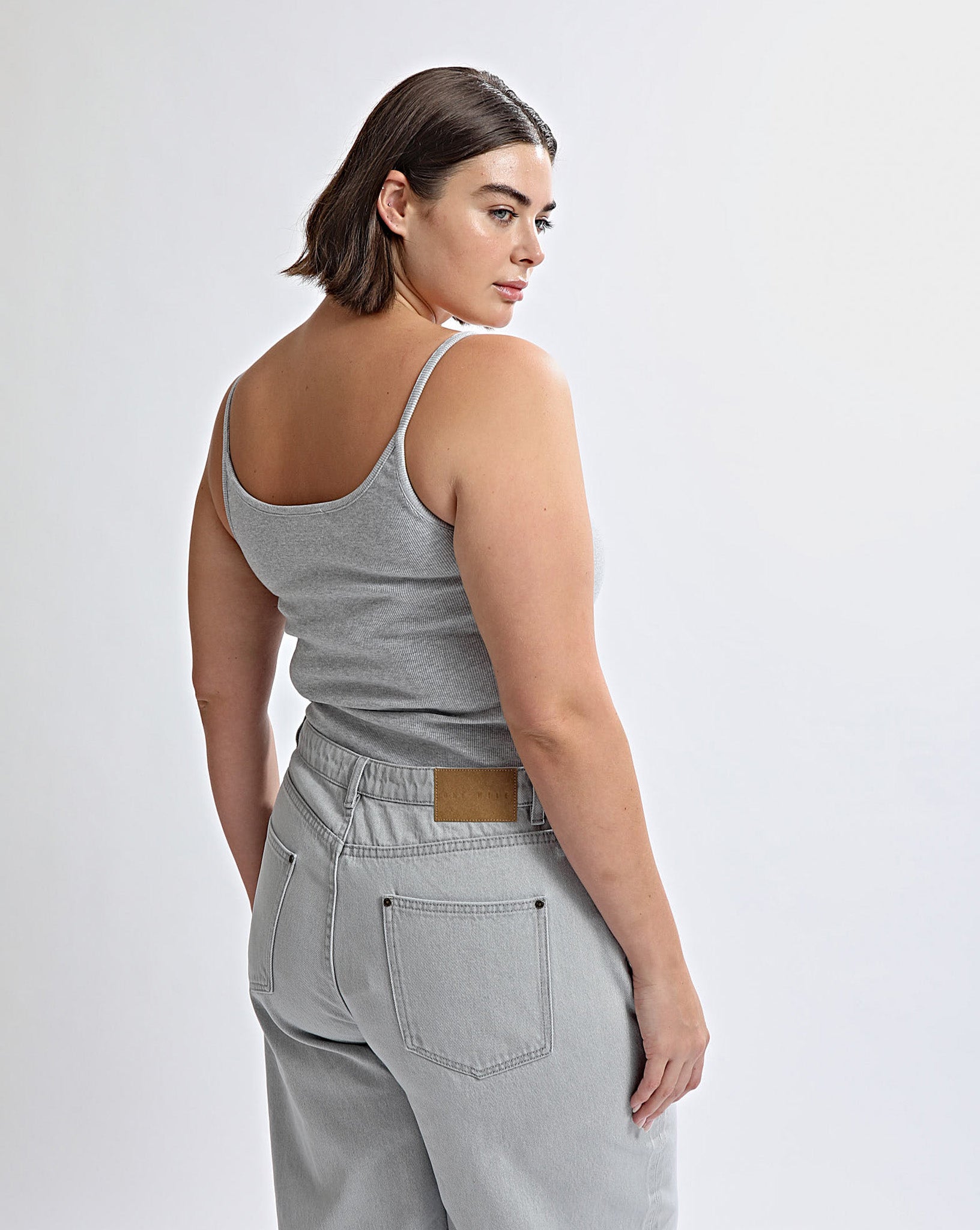 Oli Tank Grey Marl