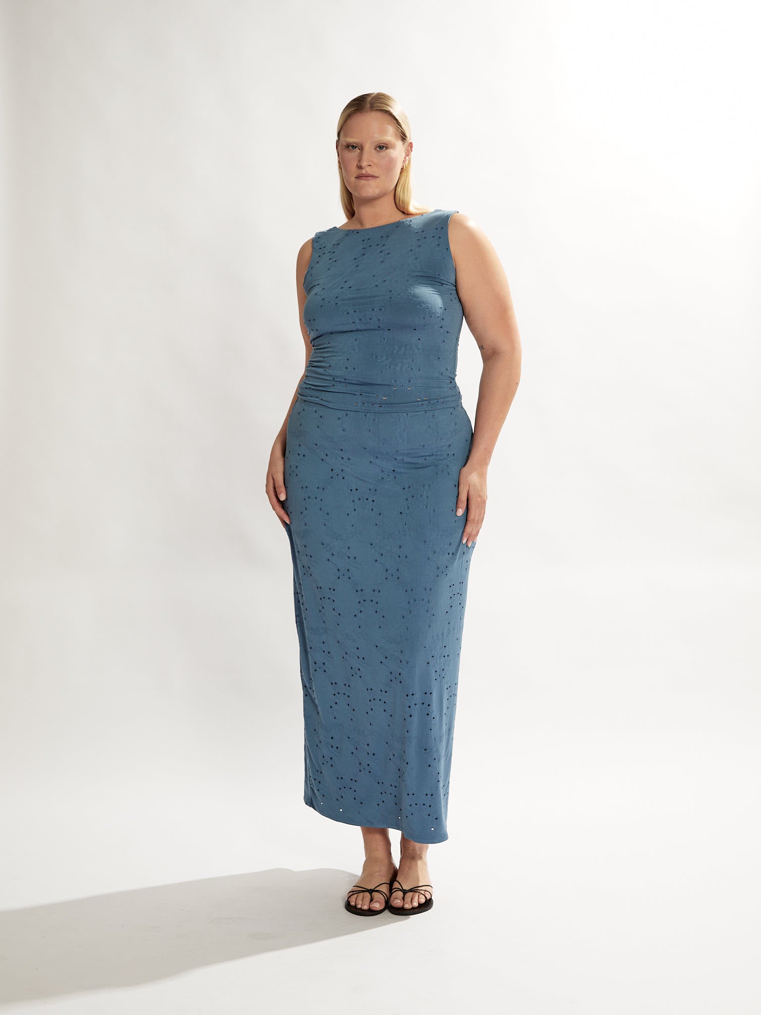 Mia Skirt Marine Blue