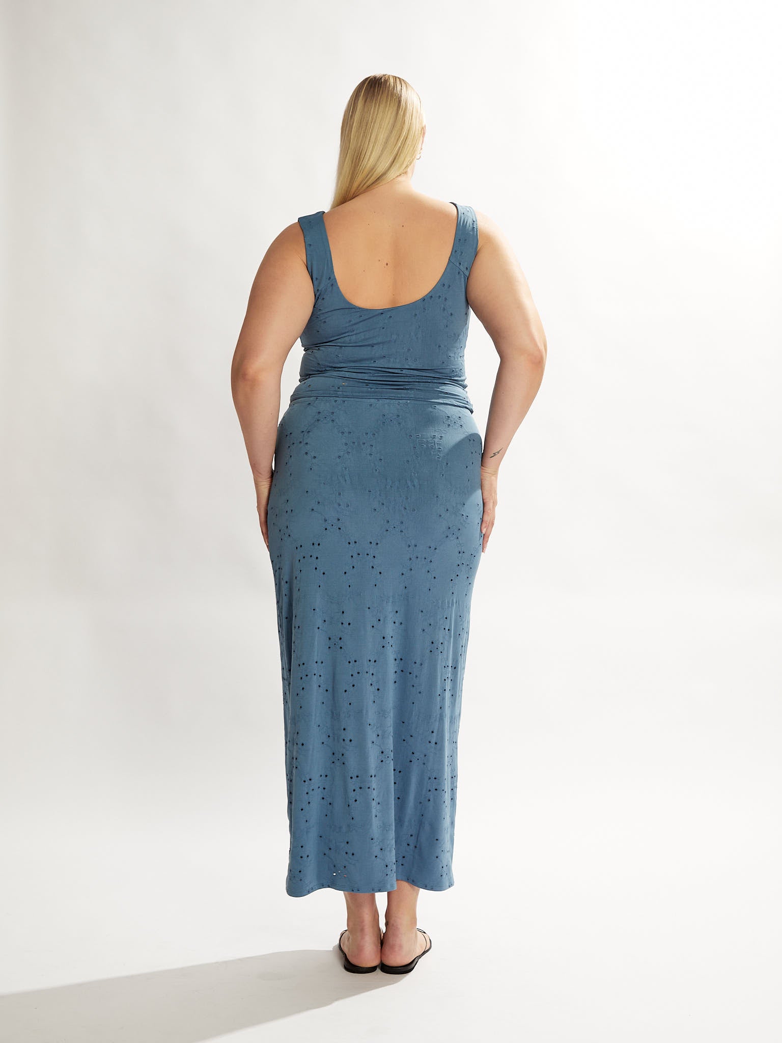 Mia Skirt Marine Blue