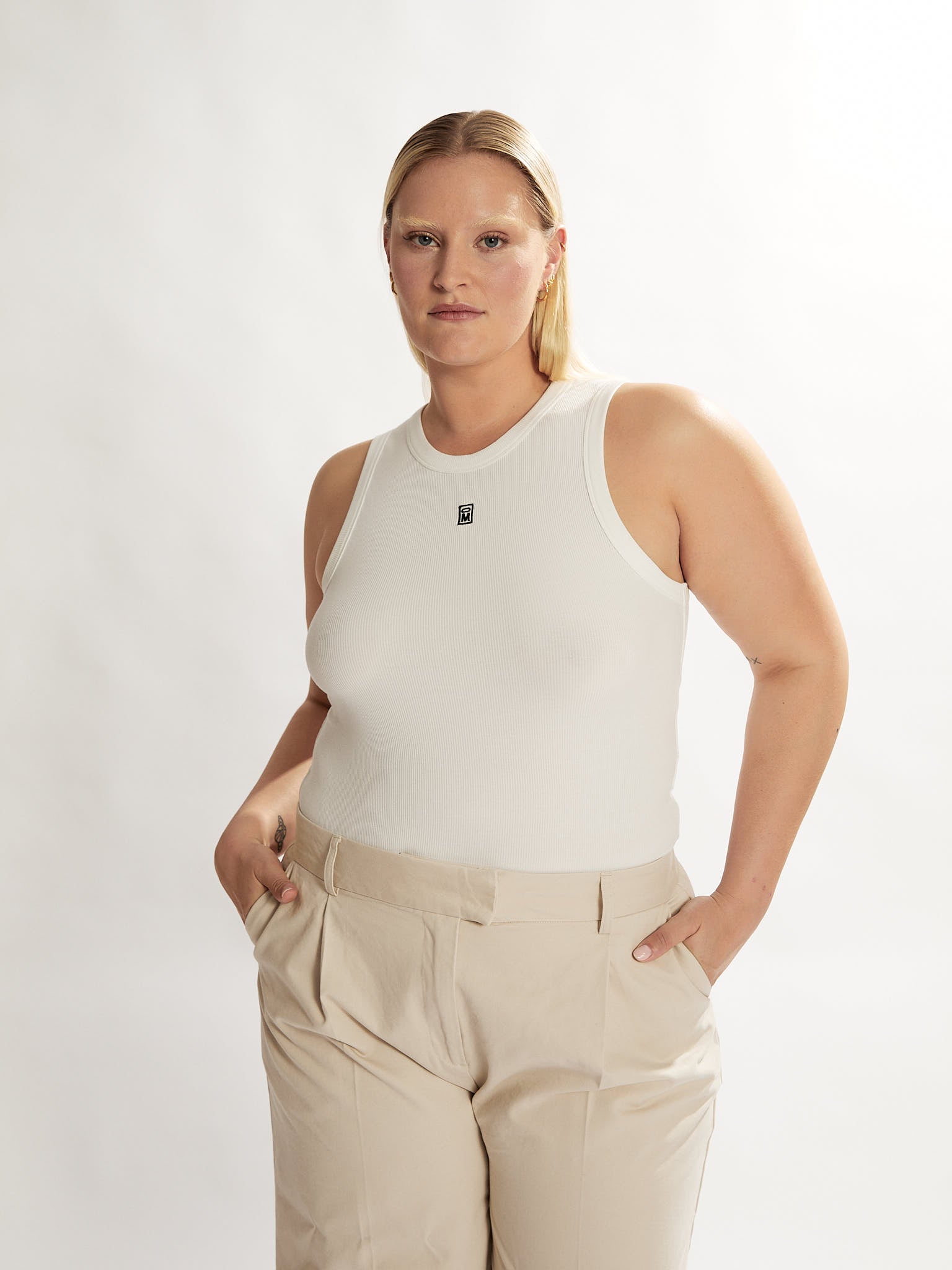 Lenni Tank White