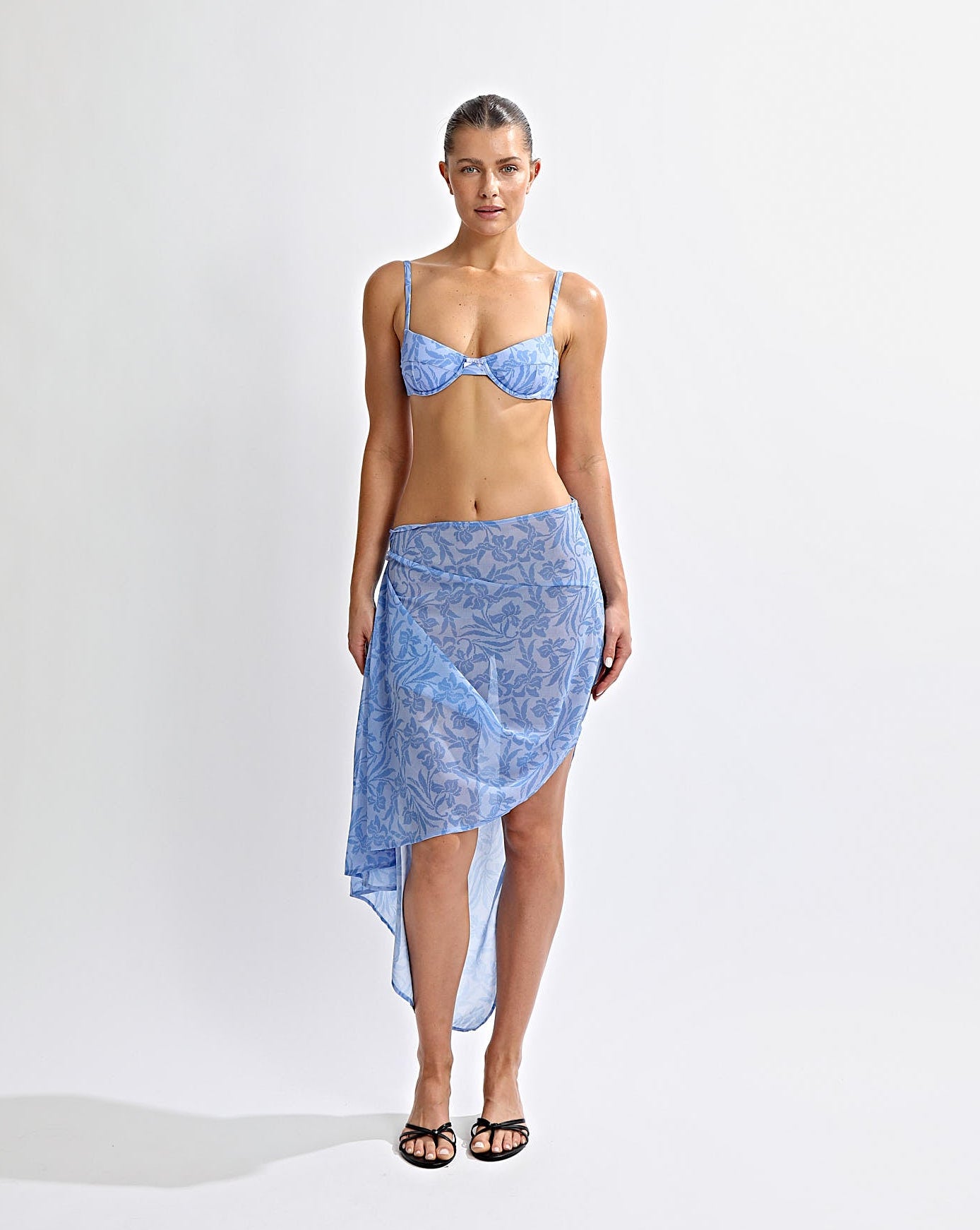 Adriana Sheer Skirt Azzure Sol