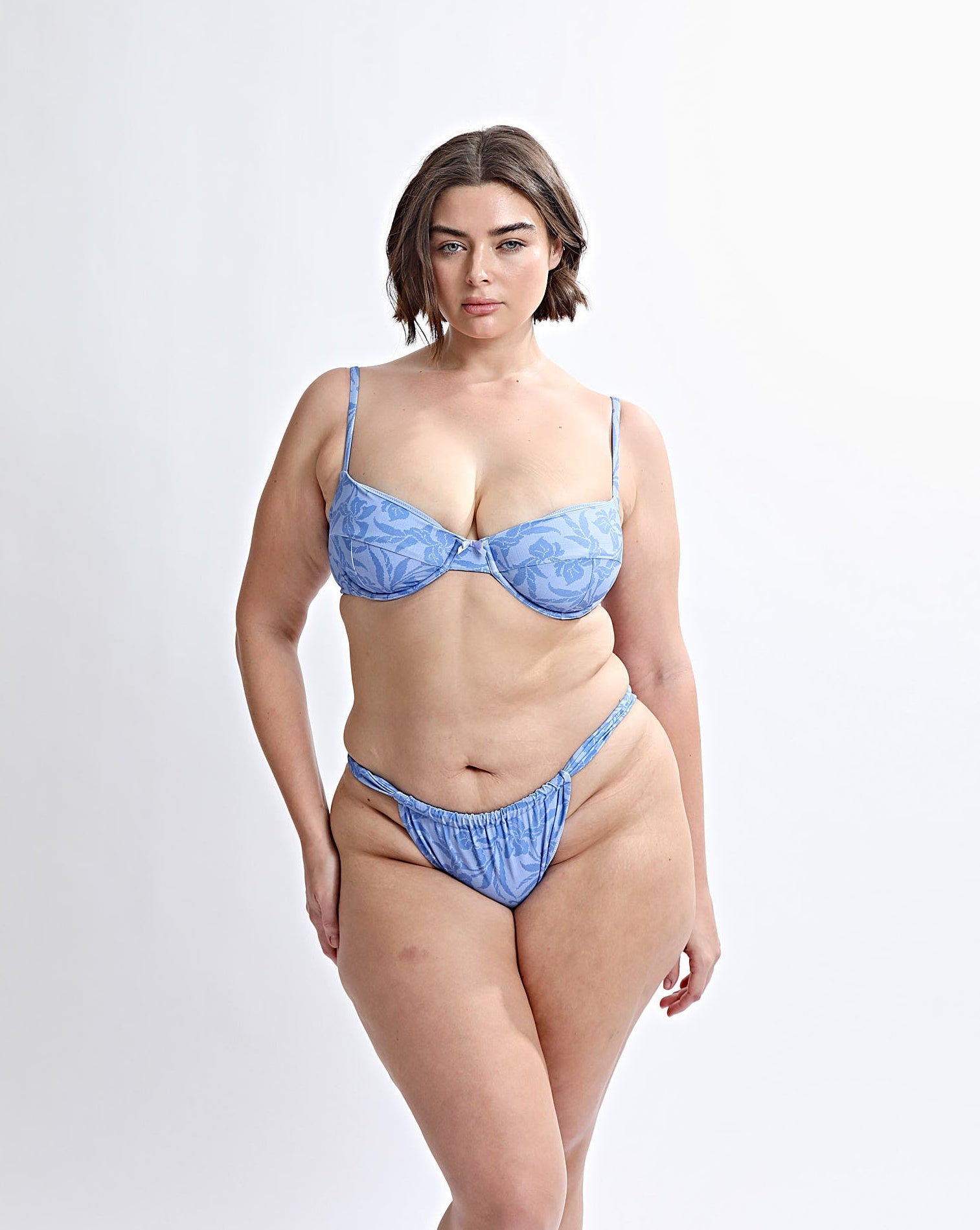 Karlo Balconette Bikini Top Azzure Sol