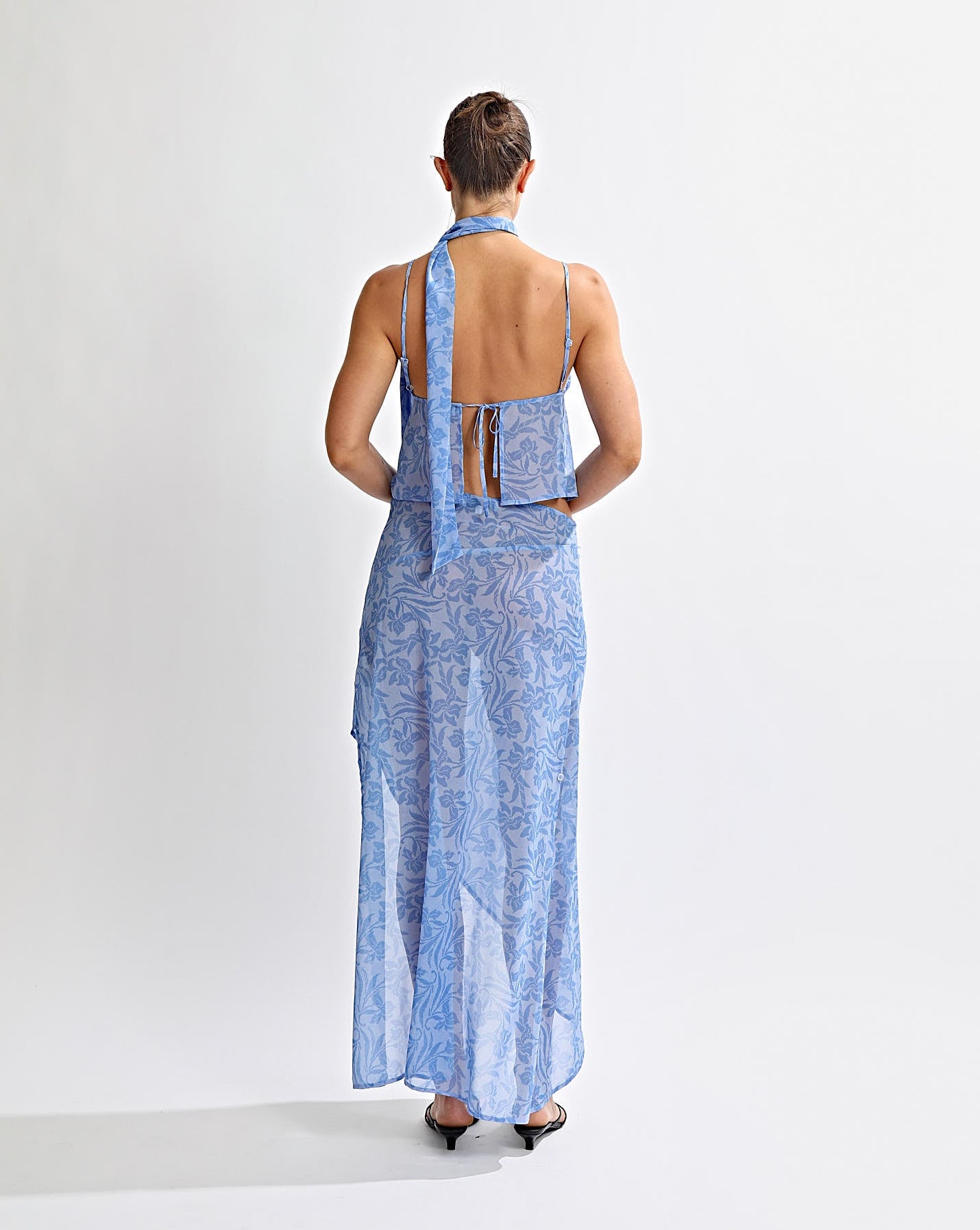 Adriana Sheer Skirt Azzure Sol