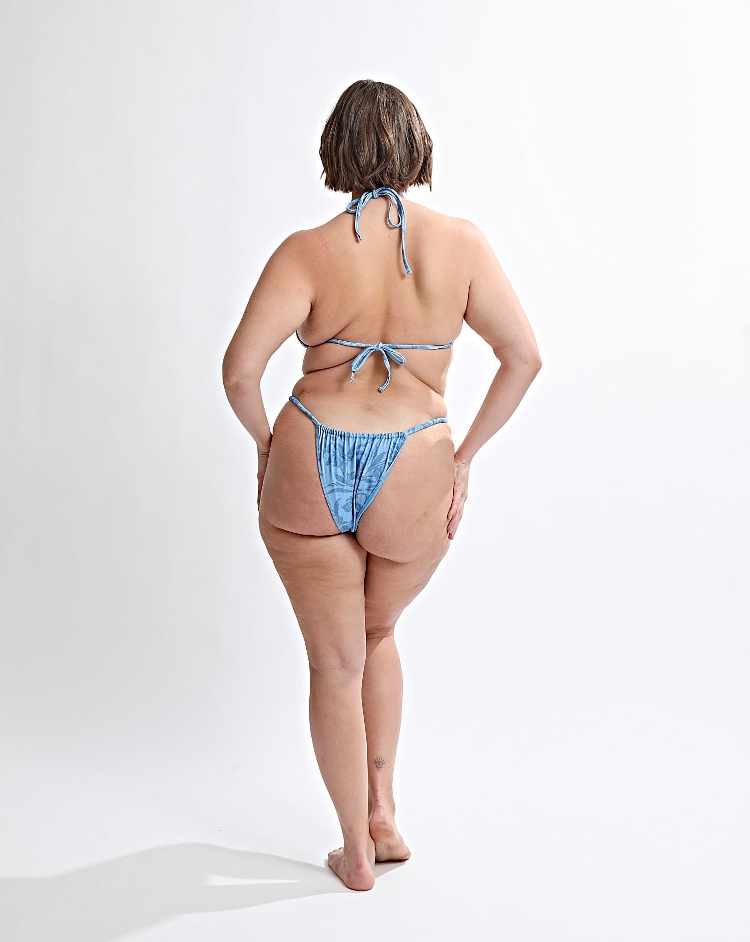 Nali Bikini Bottom Blue Sol