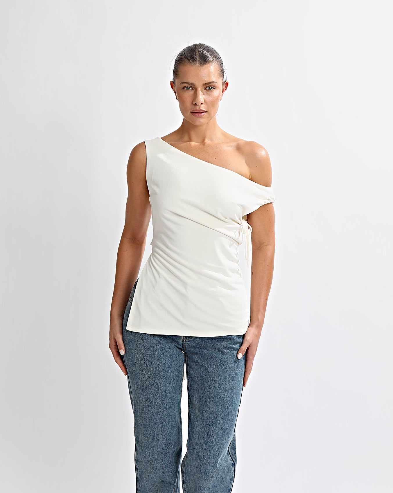 Lani Off Shoulder Top Off White