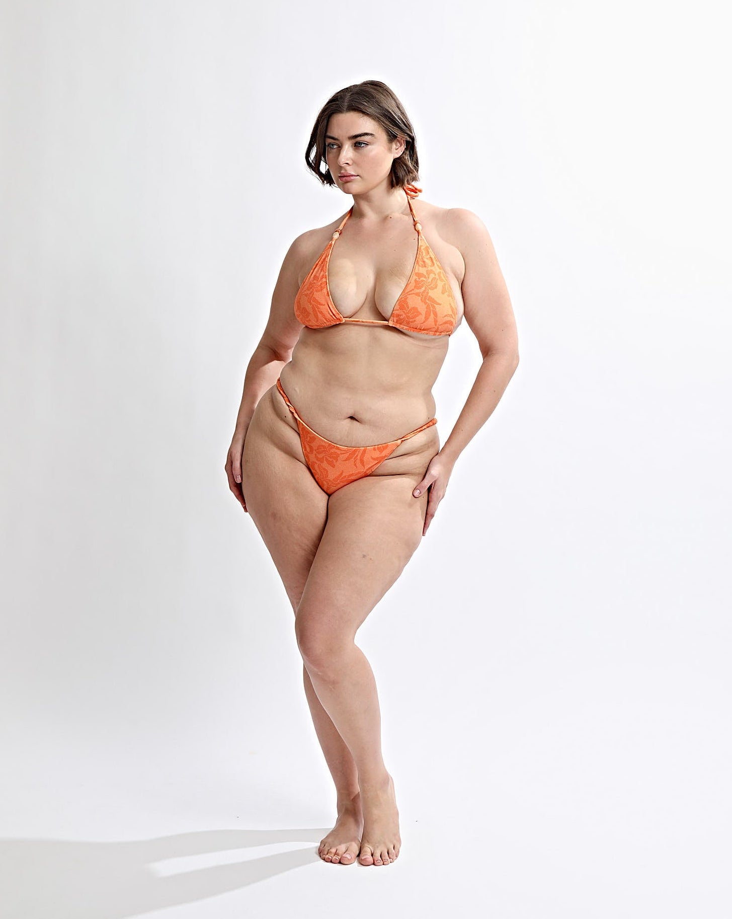 Nali Bikini Bottom Orange Sol