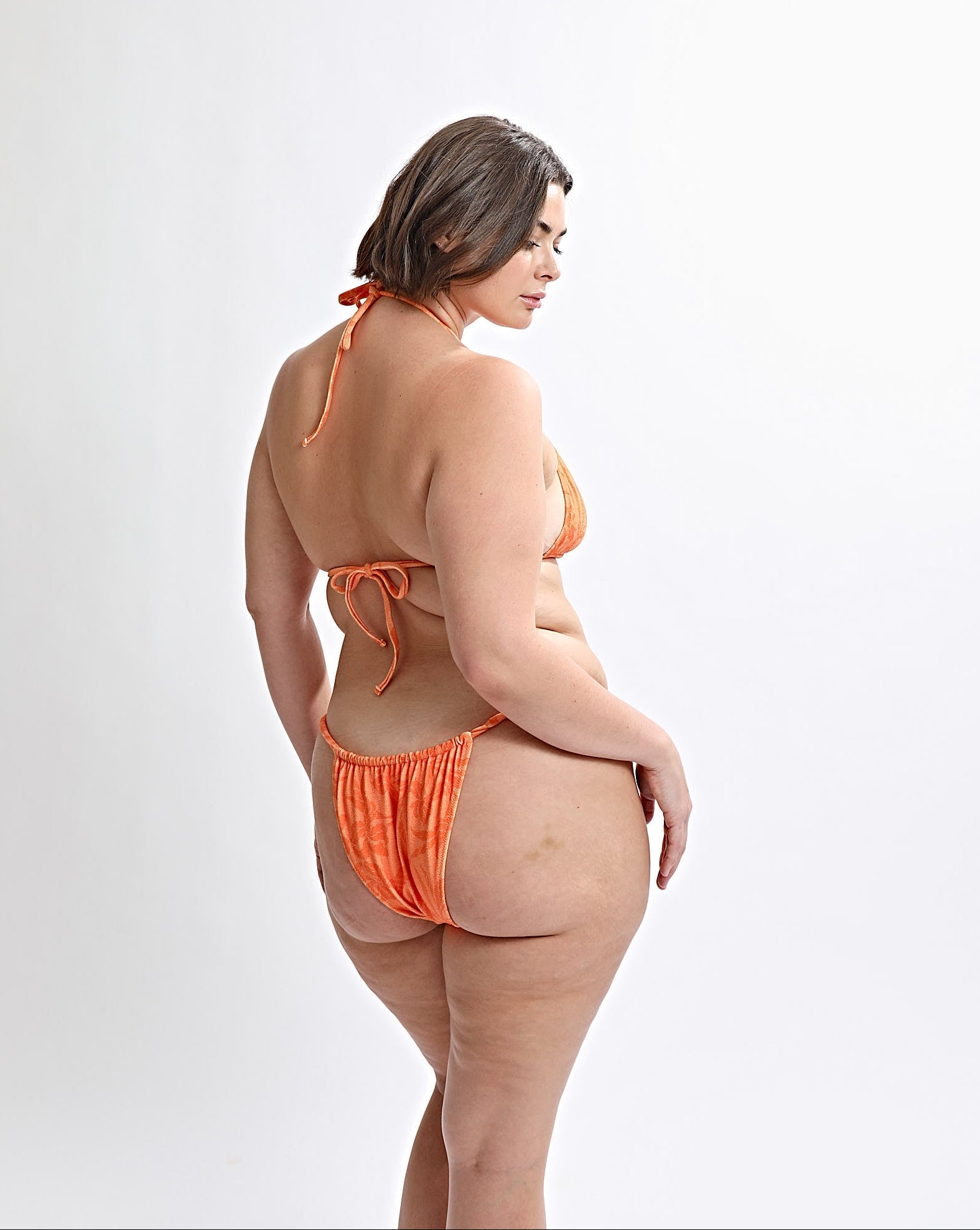 Nali Tri Bikini Top Orange Sol