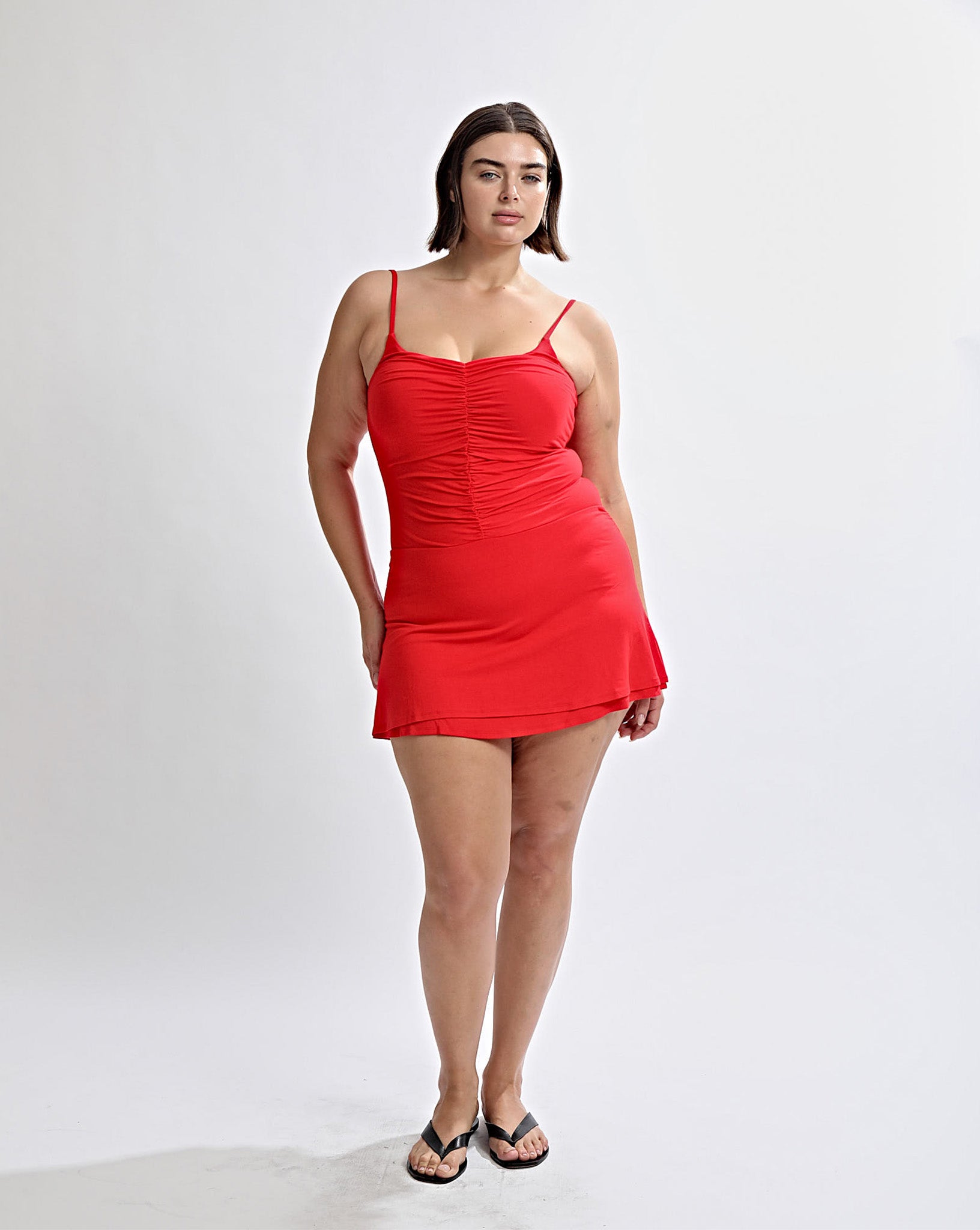 Sienna Mini Dress Raspberry