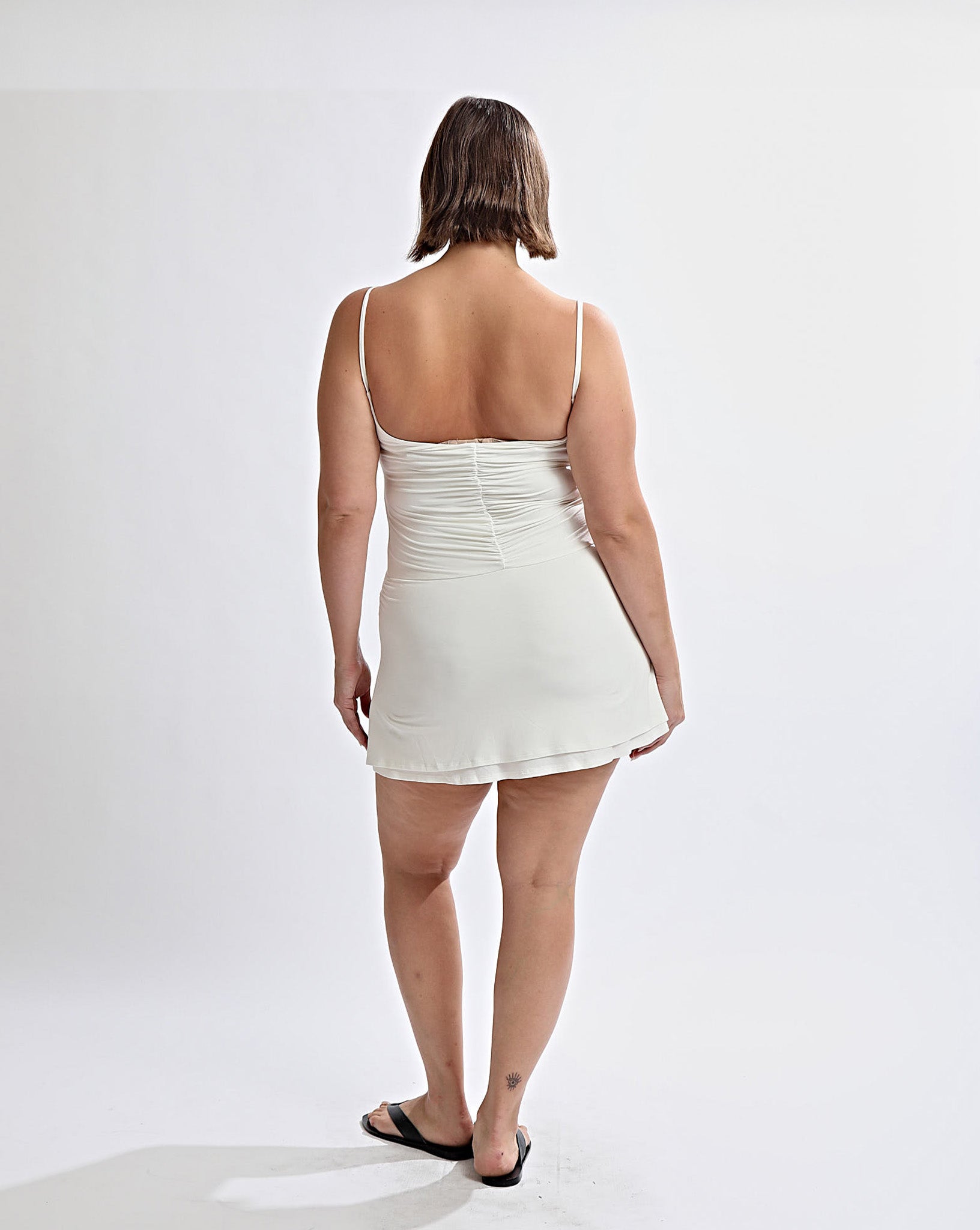 Sienna Mini Dress White