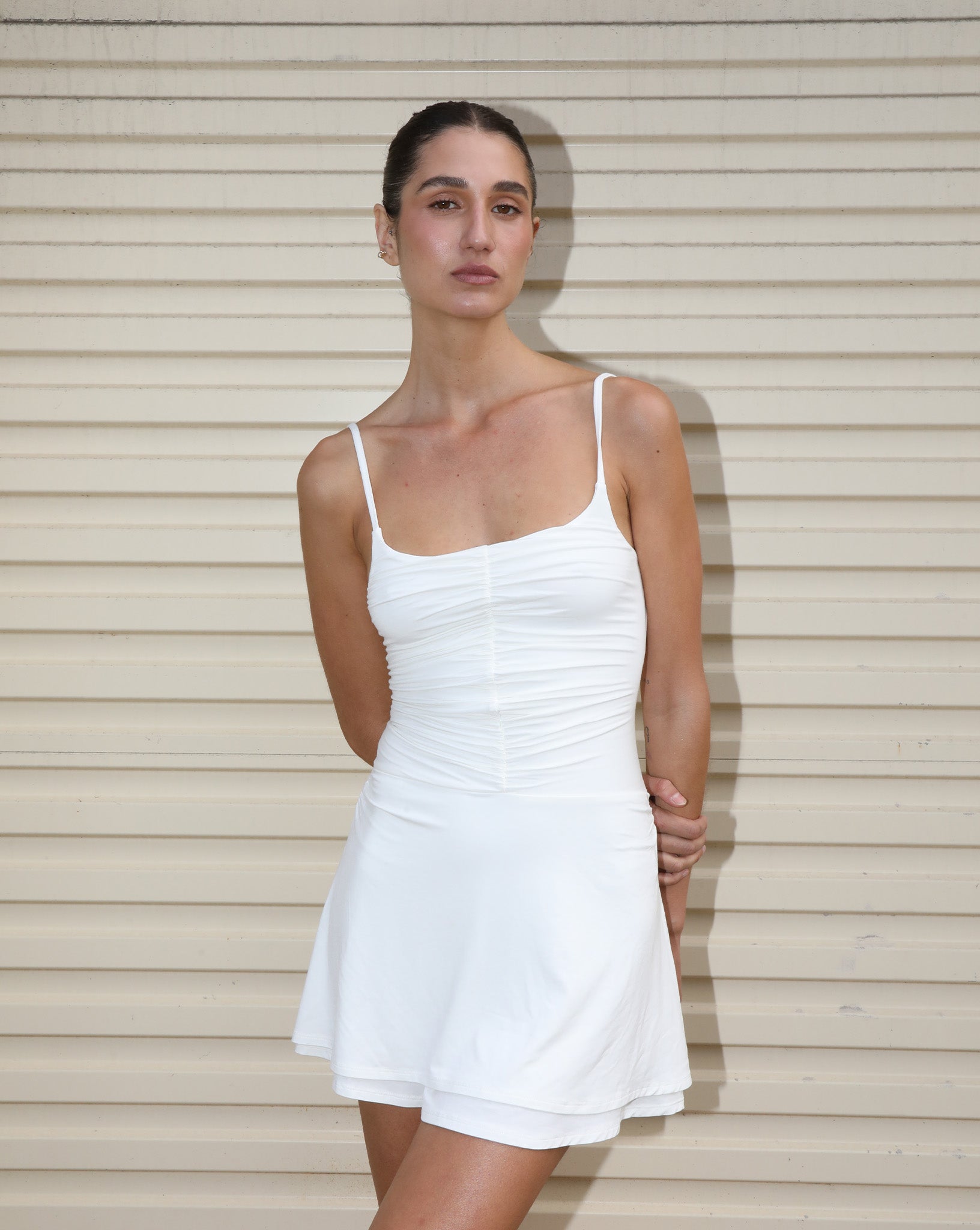 Sienna Mini Dress White