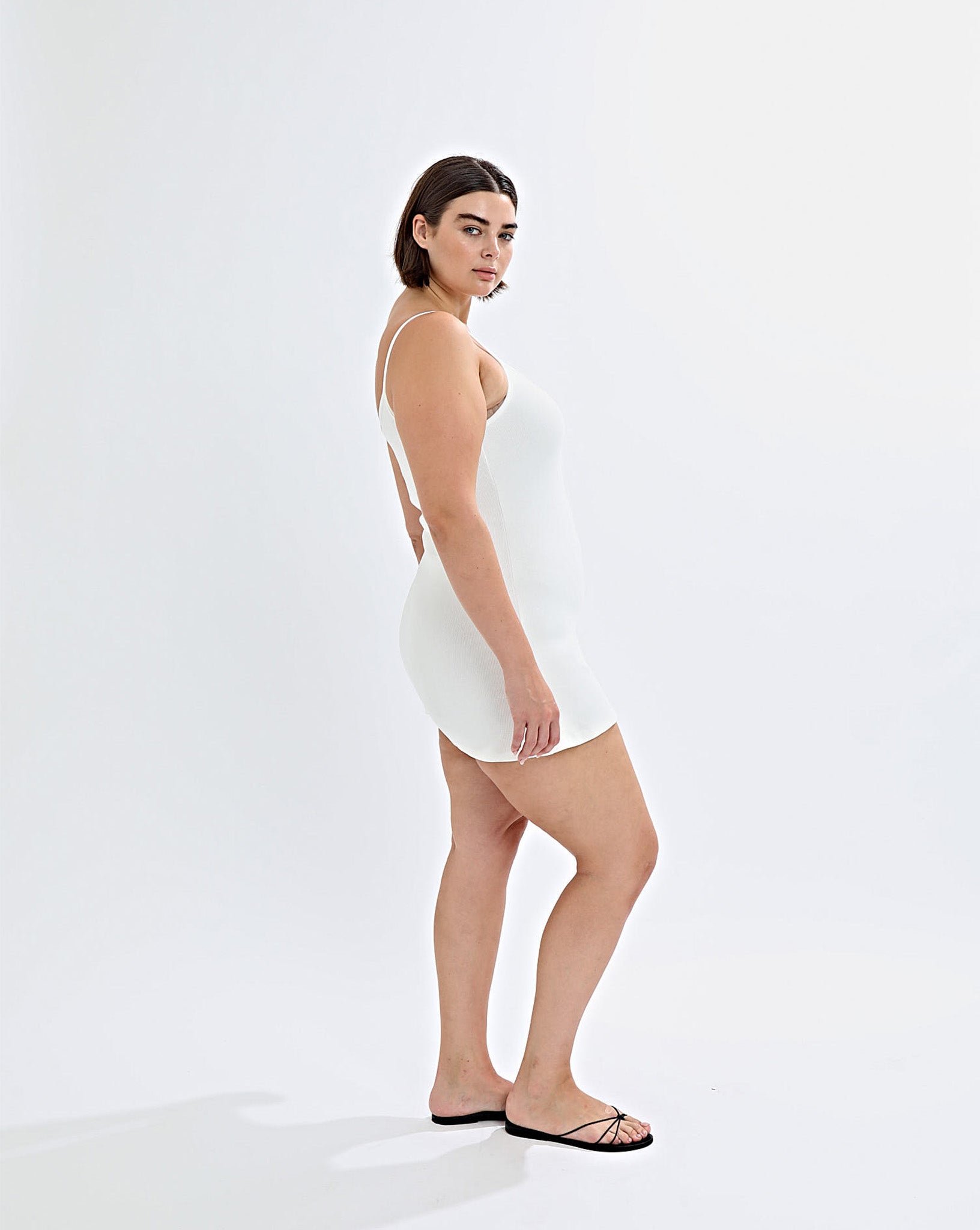 Oli Mini Dress White