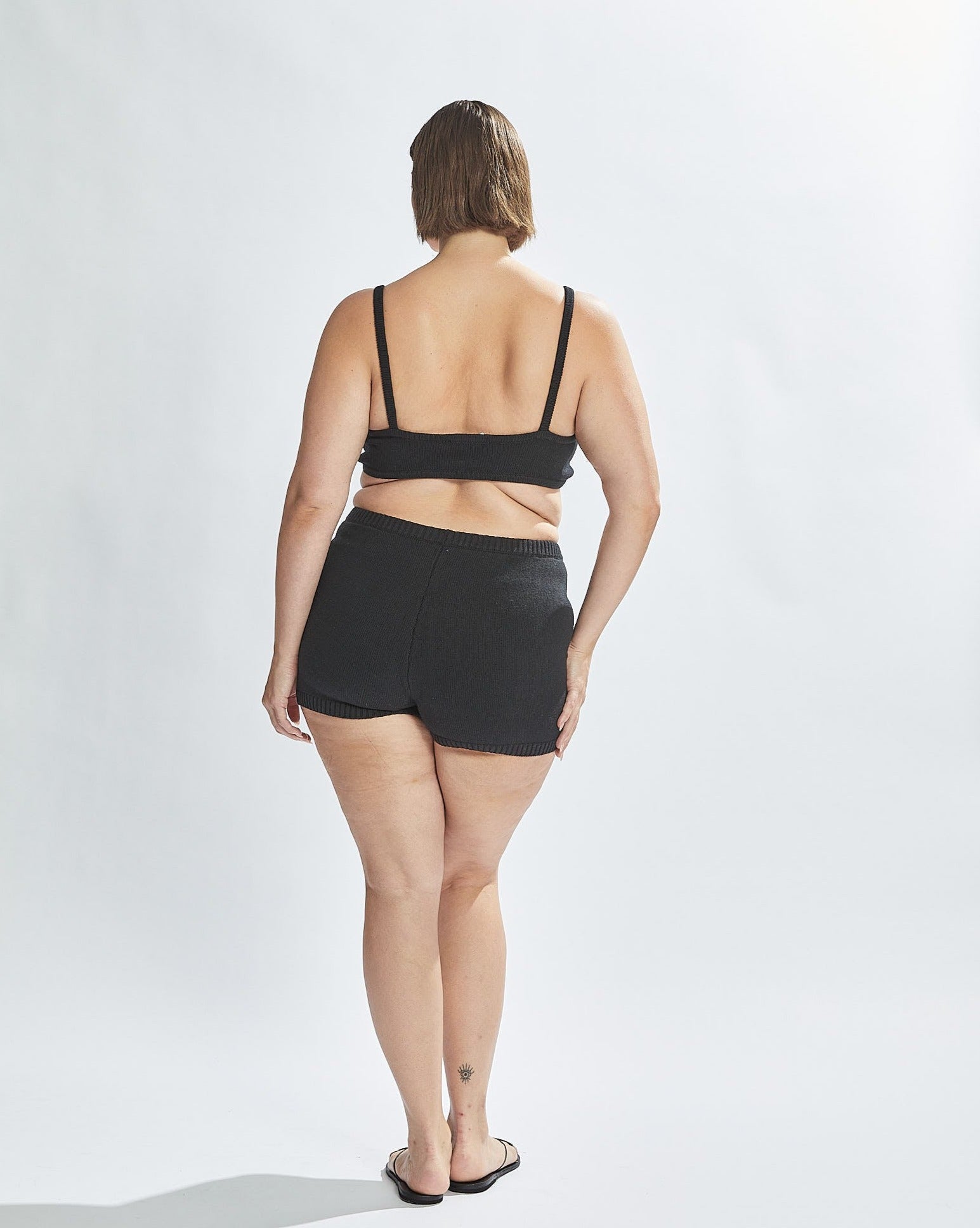 Drew Knit Shorts Black